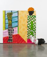 Bedroom with Lattice by Betty Woodman contemporary artwork mixed media