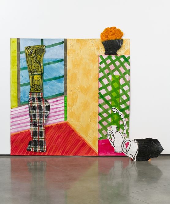 Bedroom with Lattice by Betty Woodman contemporary artwork Mixed Media