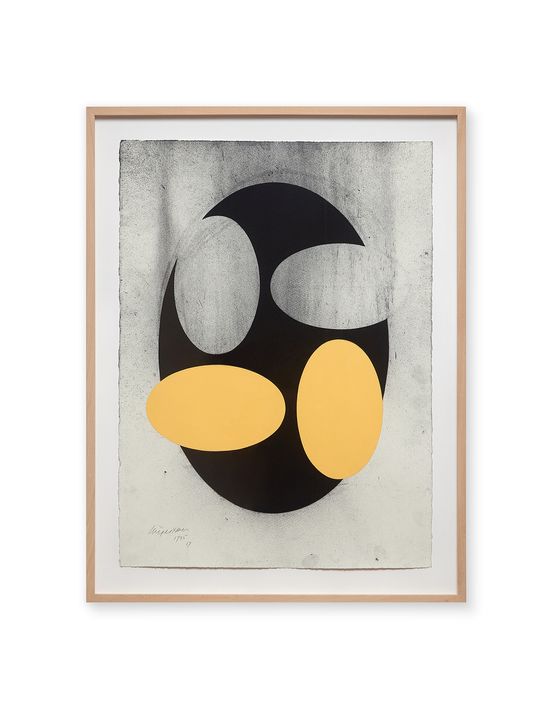 Drawing No. 1735 by Nigel Hall contemporary artwork Painting