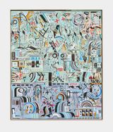 Looking Forward to Something Special by Matthew Kirk contemporary artwork mixed media painting