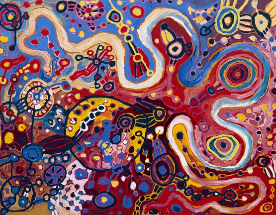 327-26AS by Sharon Adamson contemporary artwork Painting