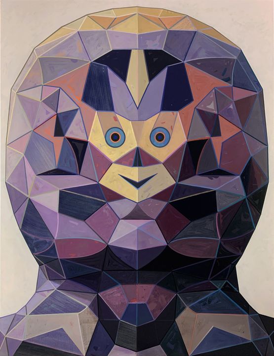 HEAD III by Raymond Lemstra contemporary artwork Painting