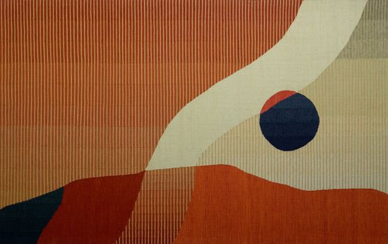 Ascendance by Sussy Cazalet contemporary artwork Textile