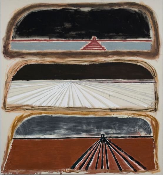No Other Way by Basil Beattie contemporary artwork Painting