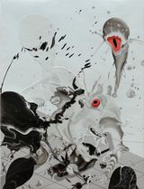 Through that light III by Jose Castiella contemporary artwork painting