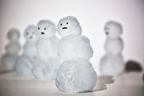 Snow People 3 by Ursula Palla contemporary artwork Sculpture