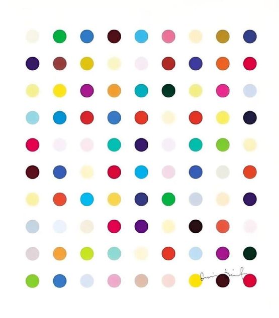 Opium by Damien Hirst contemporary artwork Photography