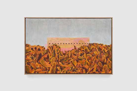 Cactus Garden by William Monk contemporary artwork Painting
