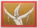Bird of Paradise Virgin Goddess by Faith Wilding contemporary artwork Works on Paper