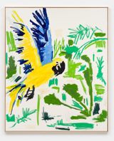 A LOOK A BIRD by Andi Fischer contemporary artwork drawing