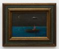 Moored to the Moon by Gertrude Abercrombie contemporary artwork Painting