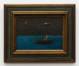 Moored to the Moon by Gertrude Abercrombie contemporary artwork painting