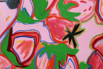 Contemporary art exhibition Celia Noverraz La rose en sauve personne at Fabienne Levy Geneva Switzerland