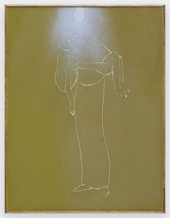 Pieta by Peter Bohnisch contemporary artwork Painting
