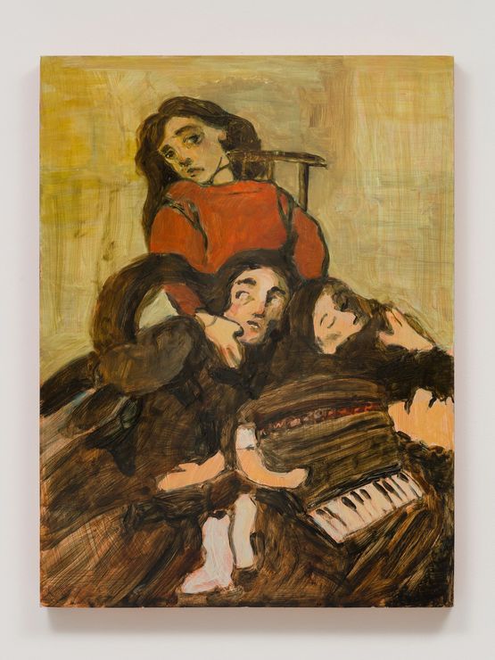 Ode to J. Abells Music of Love and Hunger by Liorah Tchiprout contemporary artwork Painting
