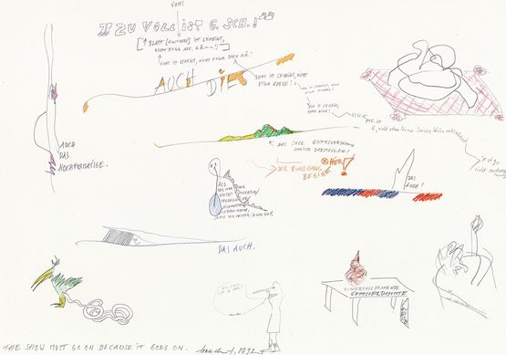 575 the show by Tomas Schmit contemporary artwork Works on Paper