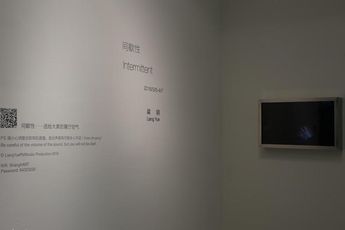 Contemporary art exhibition Liang Yue Intermittent at ShanghART Beijing China
