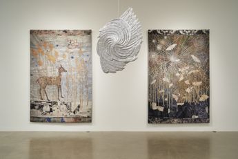 Contemporary art exhibition Kiki Smith Woodland at Timothy Taylor London United Kingdom