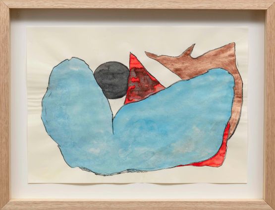 From the Deadreckoning to Her Folds Series by Iz Oztat contemporary artwork Painting