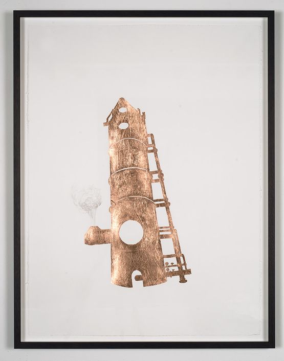 Mission 2013 Air Scrubber by Caroline Rothwell contemporary artwork Works on Paper