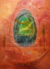 rainbow dream by Karen Shiozawa contemporary artwork painting