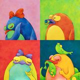Nothing Fancy But Love by Clasutta contemporary artwork painting