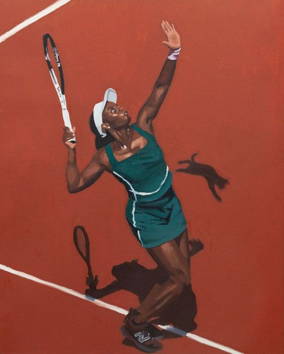 Practice Makes Purrfect 4 by Mauro C. Martinez contemporary artwork Painting