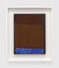 Wine Rust Blue on Black by Mark Rothko contemporary artwork Works on Paper