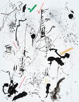 April Winds by Suyeon Kim contemporary artwork painting print works on paper