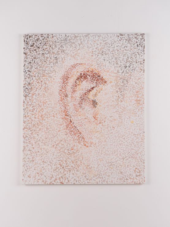 A Whole Painting Filled with Holes by Soh Souen contemporary artwork Painting