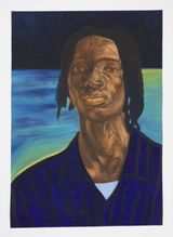 SLO by Collins Obijiaku contemporary artwork drawing painting works on paper