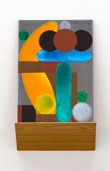She said he said by Denys Watkins contemporary artwork painting works on paper sculpture