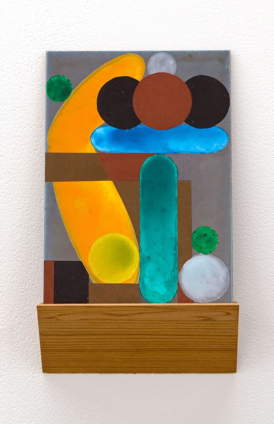 She said he said by Denys Watkins contemporary artwork Painting