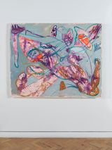Conversation Piece Joe by Florence Peake contemporary artwork drawing works on paper
