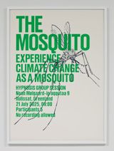 Experience Climate Change As an AnimalThe Mosquito by Superflex contemporary artwork print