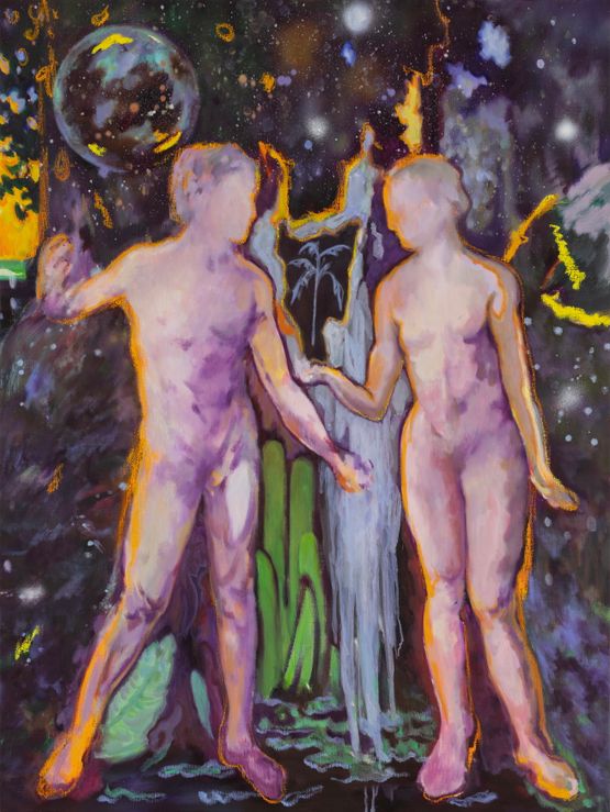 EmergingForbidden Fruit by Wan Peng contemporary artwork Painting
