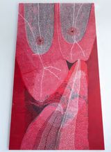 Bust of tongue and cheek by Radhika Khimji contemporary artwork painting