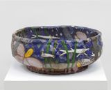 Fish Pond Reflecting Night Sky by Karin Gulbran contemporary artwork sculpture