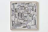 REVOLT by Ghada Amer contemporary artwork painting textile