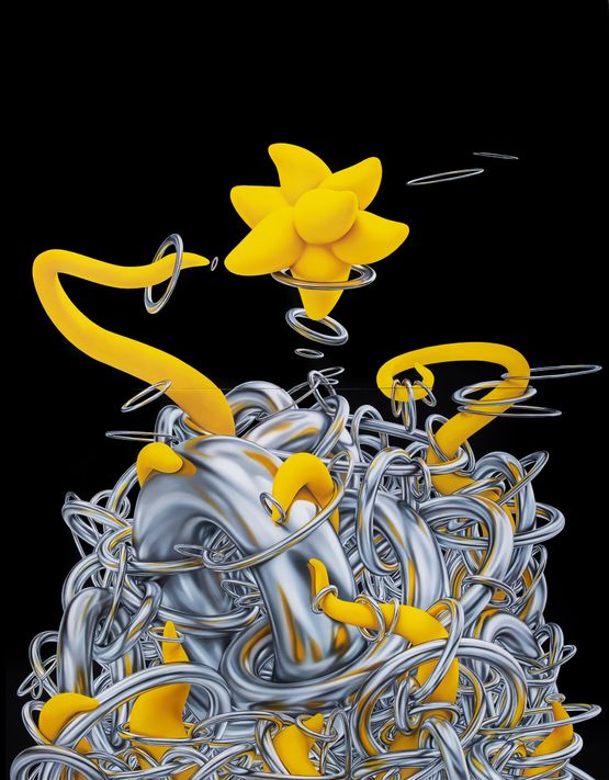 Pile by Li Erpeng contemporary artwork Painting