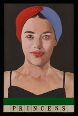 Princess by Peter Blake contemporary artwork painting