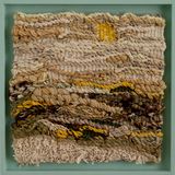 Sunrise by Jala Aziz contemporary artwork print textile