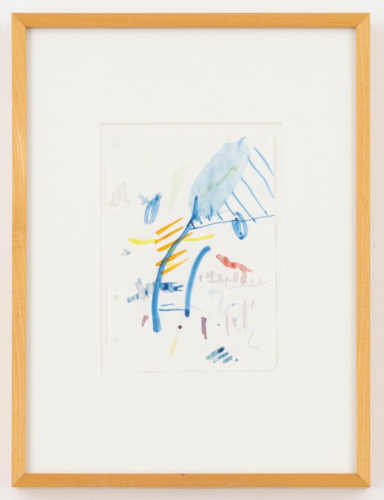 Untitled by Michael Krebber contemporary artwork Painting