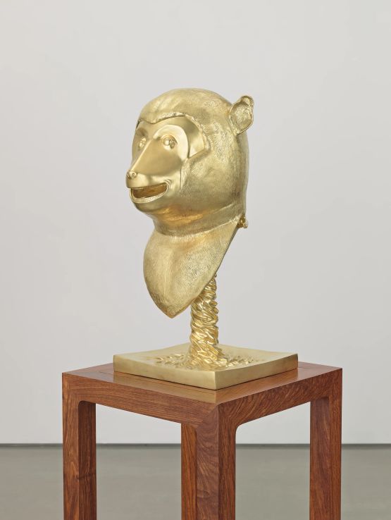 Circle of AnimalsZodiac Heads Ram by Ai Weiwei contemporary artwork Sculpture