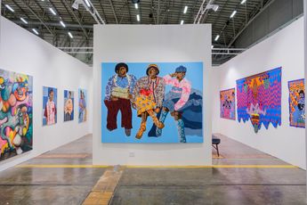 Contemporary art exhibition Group Exhibition INVESTEC CAPE TOWN ART FAIR 2024 at Christopher Moller Gallery Cape Town South Africa