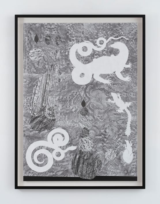 Hunters Legacy III by Seung Ae Lee contemporary artwork Drawing