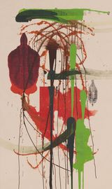 January Girl by Elizabeth Neel contemporary artwork painting