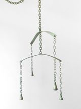 Bell Tower green by Jaime Jenkins contemporary artwork sculpture