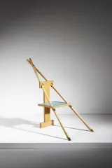 Axis Chair by Lawrence Weiner contemporary artwork sculpture