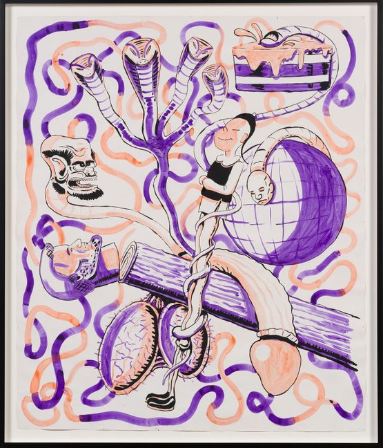 Length by Mike Kelley contemporary artwork Painting